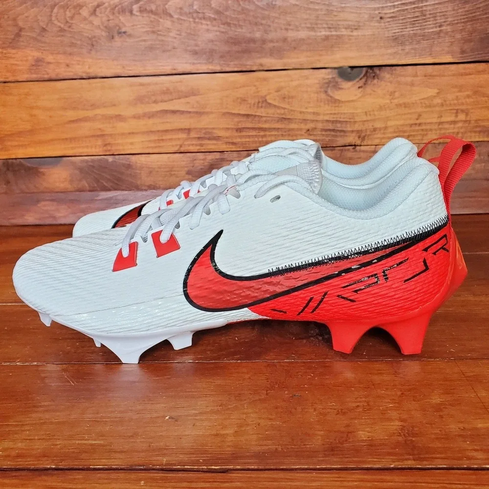 Nike‎ Vapor Edge Speed 360 2 TB Football Cleats Men 10 White Red FN7764-111 New